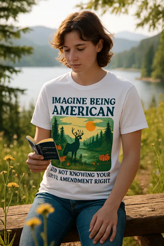 imagine being american - Unisex Standard T-Shirt