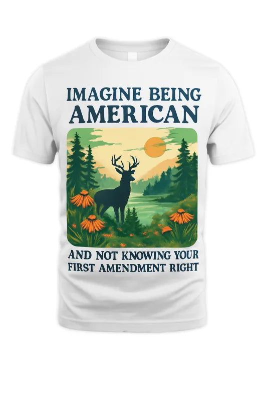 imagine being american - Unisex Standard T-Shirt